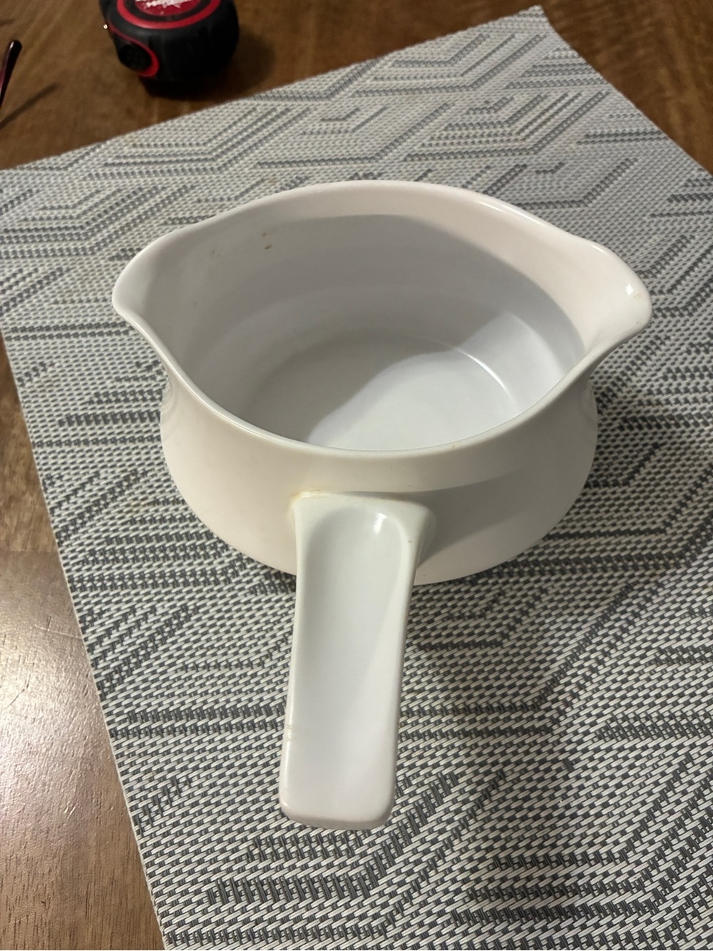 Vintage Noritake Double Spout Gravy Boat with Handle #9006
